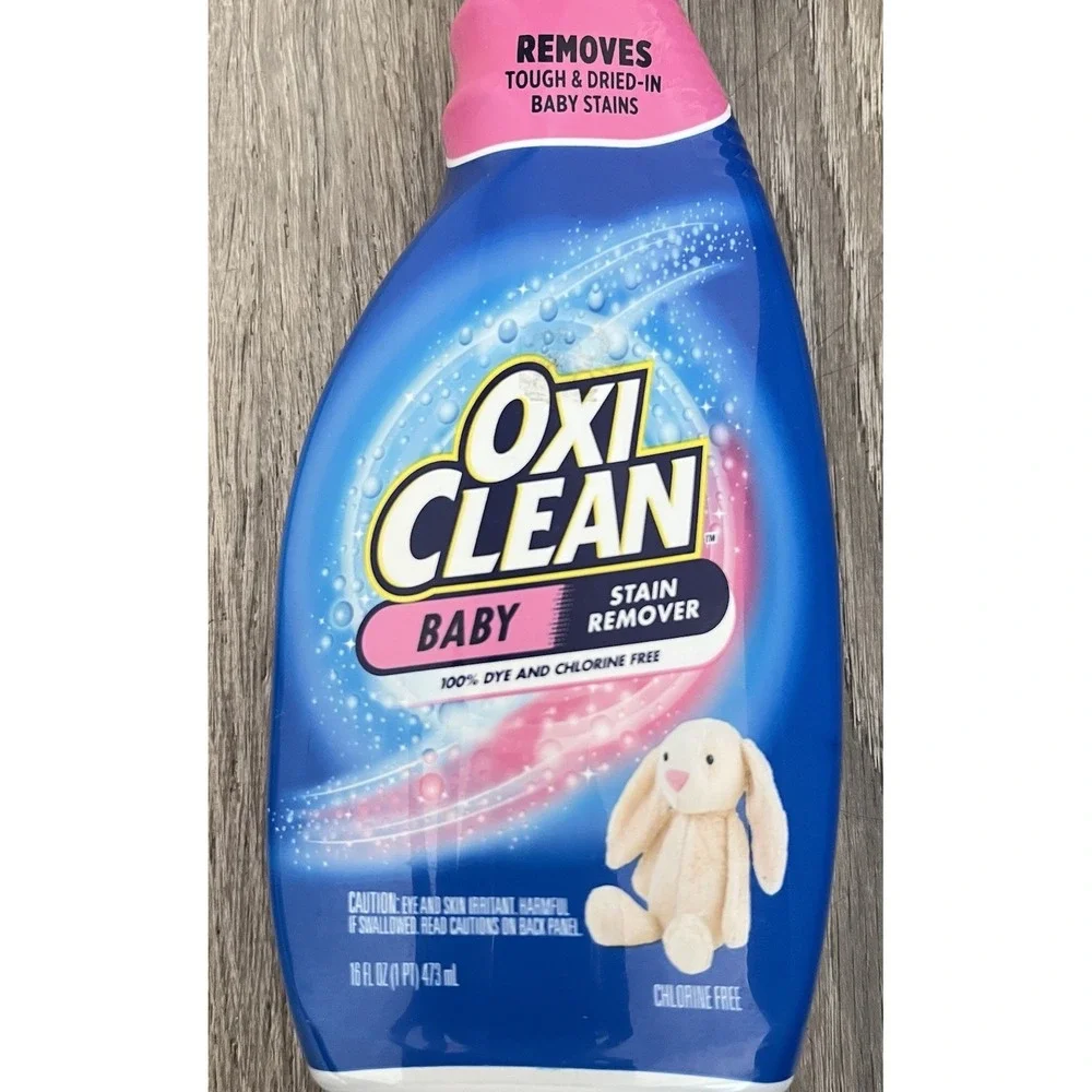 OxiClean Baby Stain Remover Spray 22 Fl. Oz Chlorine‎ Dye Free HTF Discontinued